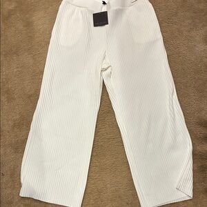 Marc New York Cream Wide Leg Pants
